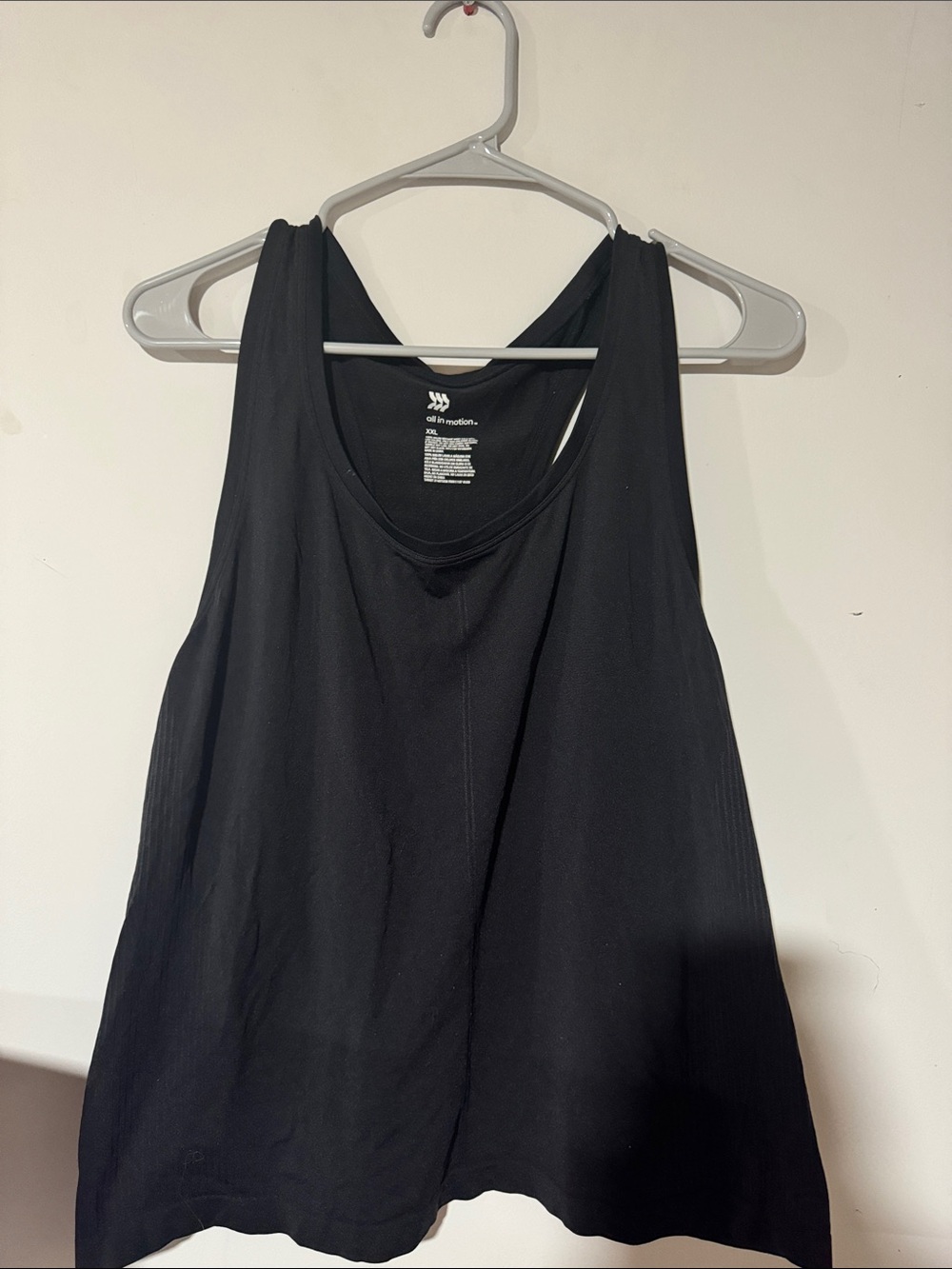 Women’s Black Athletic Tank Top